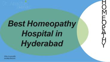 Homeopathy Hospital in Hyderabad