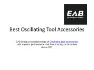 Best Oscillating Tool Accessories