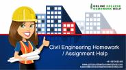 Civil Engineering Homework/Assignment Help