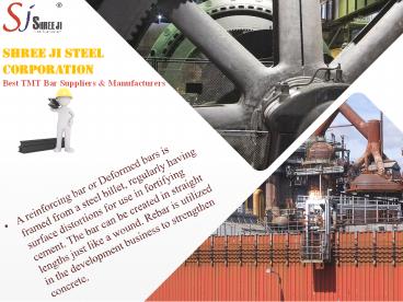 Best TMT Bar Suppliers & Manufacturers in India