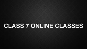 presentation player overlay