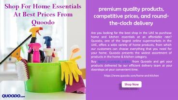 Premium quality home essentials online