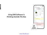 Using EHR Software Is Thinking Outside The Box