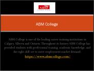 ABM College - Massage Therapy Diploma