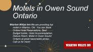 Best Motel Wiarton , ON