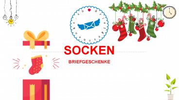 Socken - Geschenk Post