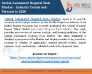 Automated Hospital Beds Market