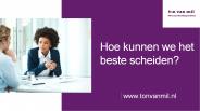 Hoe kunnen we het beste scheiden