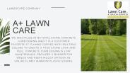Concrete Curb Edging | A+ Lawn Care