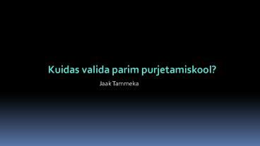 Kuidas valida parim purjetamiskool?