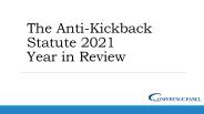 The Anti-Kickback Statute: 2021 – Year in Review