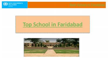 HGS Top School in Faridabad
