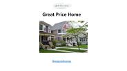 Great Price Home
