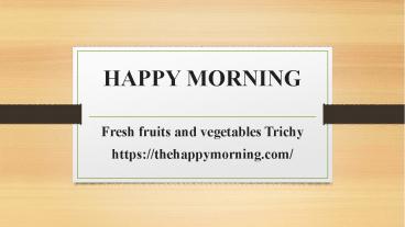 Getting real with fruits and vegetables