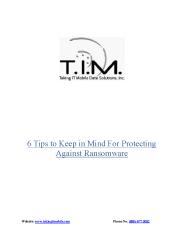 6 Tips to Protect against Ransomware (1)