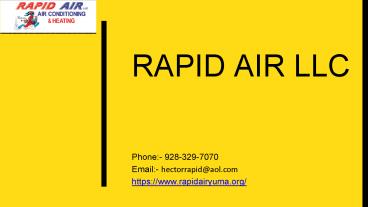 Rapid Air LLC
