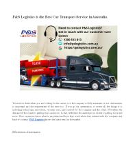 The Best Car Transport Service in Australia