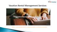 Vacation Rental Management Services