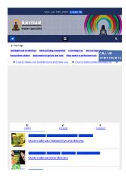Spiritual Healer Specialist Astrologer Solve Your All Problems.