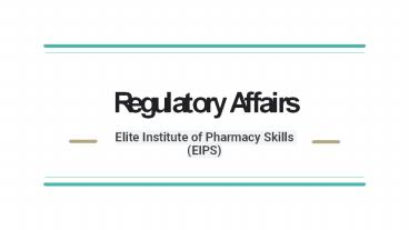 The Best Regulatory Affairs Courses