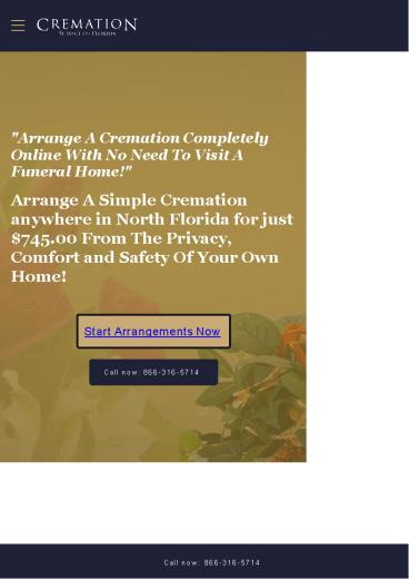 Arrange Simple Cremation in Jacksonville