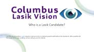Who is a Lasik Candidate