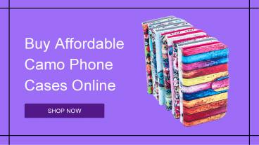 Buy Affordable Camo Phone Cases Online