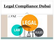 Legal Compliance Dubai