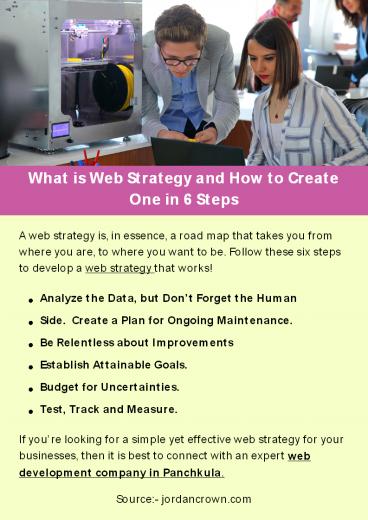 What is Web Strategy and How to Create One in 6 Steps