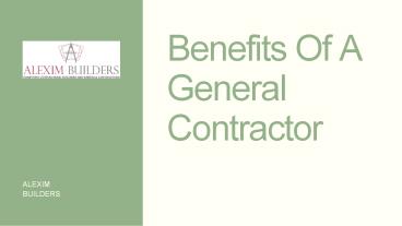 Alexim Builders - Find The Property of your Dreams