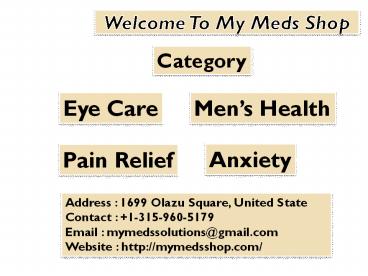 Relief from acute pain and also muscle relaxant