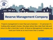 Reserve Management Company