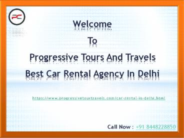 Best Car Rental Agency In Delhi