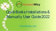 QuickBooks Desktop Installation User Guide