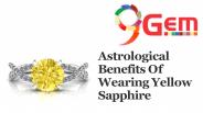 Astrological Benefits Of Wearing Yellow Sapphire