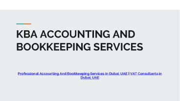 accounting services in dubai,uae