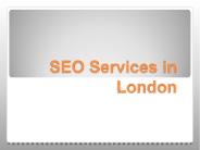SEO Service in London