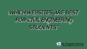 Which Websites Are Best for Civil Engineering Students