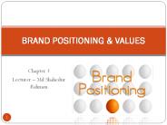 Brand position