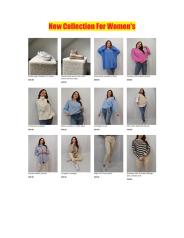 New Collection For Women's