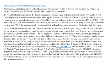 presentation player overlay