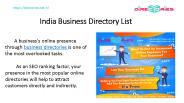 Most Popular India Business Directory List