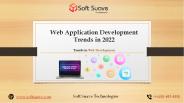 Web Application Development Trends in 2022 PowerPoint PPT Presentation