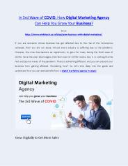 Grow Business with Digital Marketing