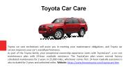 Toyota Car Care