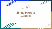 Single Point of Contact (2)