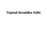 Tripindi Shraddha Vidhi