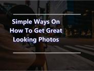 Frank Michael House Cumming Best Way to Capture Photos