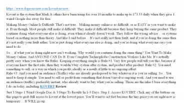 presentation player overlay