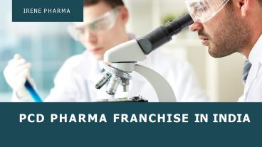 How to Become PCD Pharma Distributor? - Irene Pharma